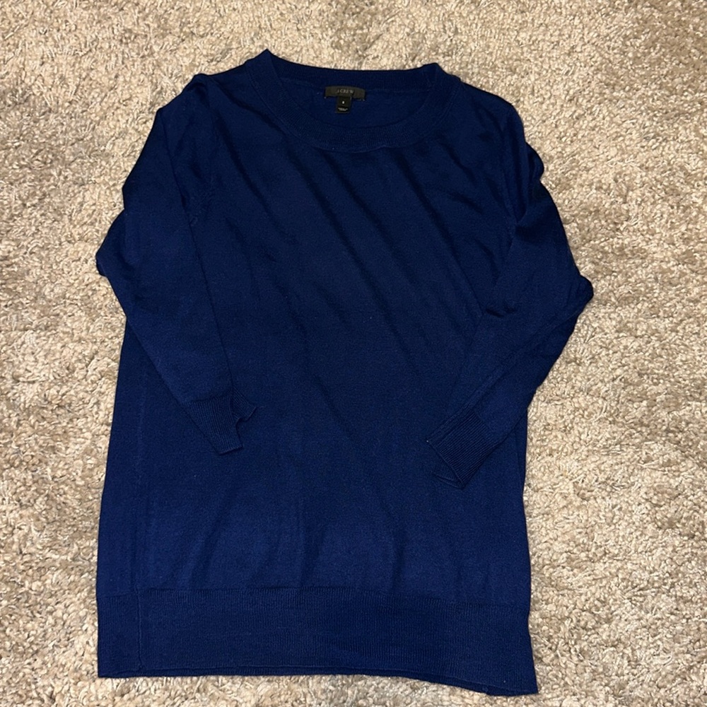 Beautiful midnight blue J.Crew women’s size small sweater